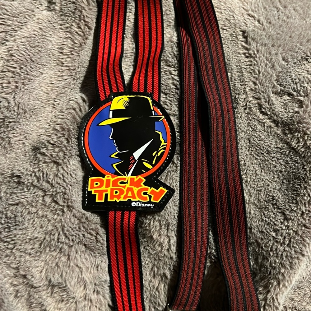 Vintage 90’s Disney Dick Tracy kids youth Suspenders